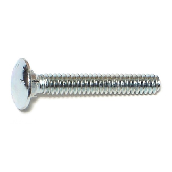 Midwest Fastener #10-24 x 1-1/4" Zinc Plated Steel Coarse Thread Carriage Bolts 24 24PK 60523